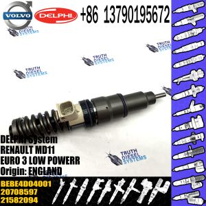 4 PINS Fuel Injector 3801432 BEBE4D35001 BEBE4D04001 for MD11 EURO 3 LOW POWER