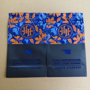 Customizable Full Color Printing Pattern Child Resistant Bags For Medicine