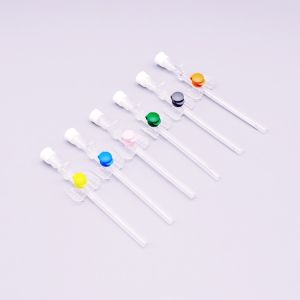 Iv cannula catheter with injection port