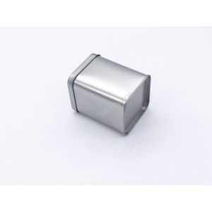 Customized Square Printed Cookie Tin box 65x65x90mm Embossing ISO9001 2008