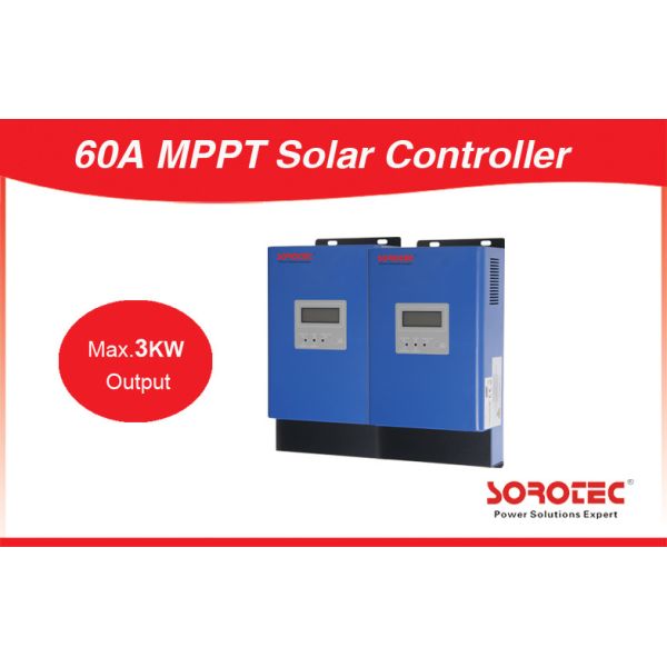 60 - 115VDC MPPT Solar Controller , Wet / AGM / Gel Batteries MPPT Solar