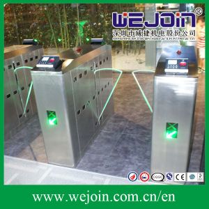 Intelligent Flap Barrier with 304 Stainless Steel Housing and Bidirectional