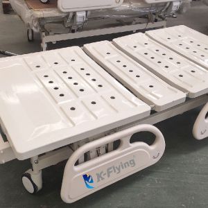 Adjustable Eight Functions Electric Hospital Nursing Bed CPR Home ABS