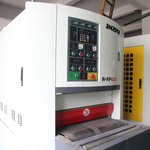 Wide belt sheet metal sander sanding machine