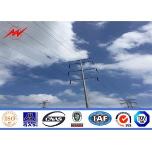 Quality 11kv multisided electrical power pole for electrical transmission for sale