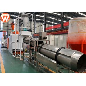 PLC Controlled Aqua 4t/H Aqua Fish Feed Pellet Extruder