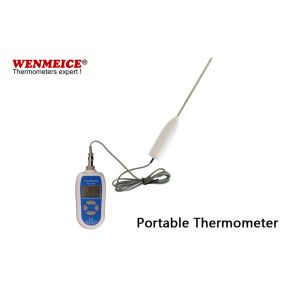 Waterproof IP68 Backlight Long Probe Digital Thermometer