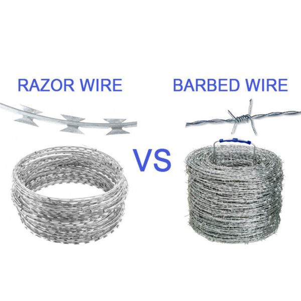 Buy OEM Cross Iron 45cm 0.5mm Concertina Razor Wire at wholesale prices