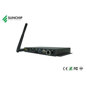 4G PCIE RK3399 Media Player With WIFI BT Gigabit Ethernet For Digital Menu
