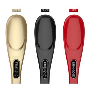 Rechargeable Red Light Handheld Percussion Massager With Interchangeable Nodes