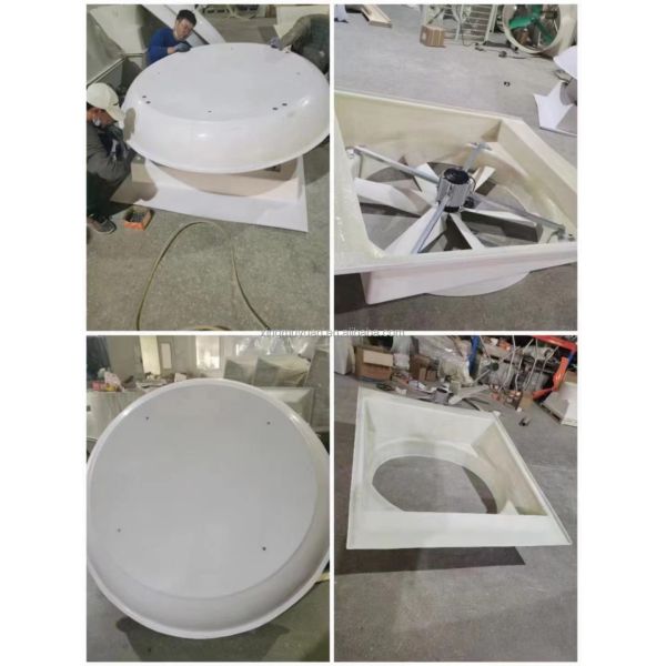 Cooling Poultry Farm Exhaust Fan Warehouse Greenhouse Ventilation Fan Fiberglass Steel Roof Fan