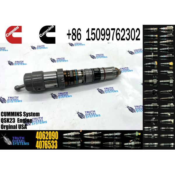 QSK23 QSK60 Diesel Engine Common Rail Fuel Injector 4902827 4062090 4077076 4928349 4010025 4087894 4928348 4087889