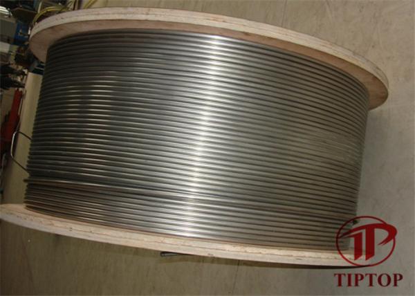 Buy 3 / 8 * 0.049 Welded ASTM A269 304L Ss Steel Control Line Tubing at wholesale prices