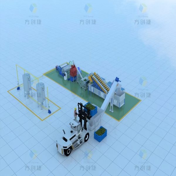 5TPH Hot Selling Plant Oil Extractor Avocado Oil Extraction Machine with Horizontal Rotor Centrifuge Manufacturer for Factory