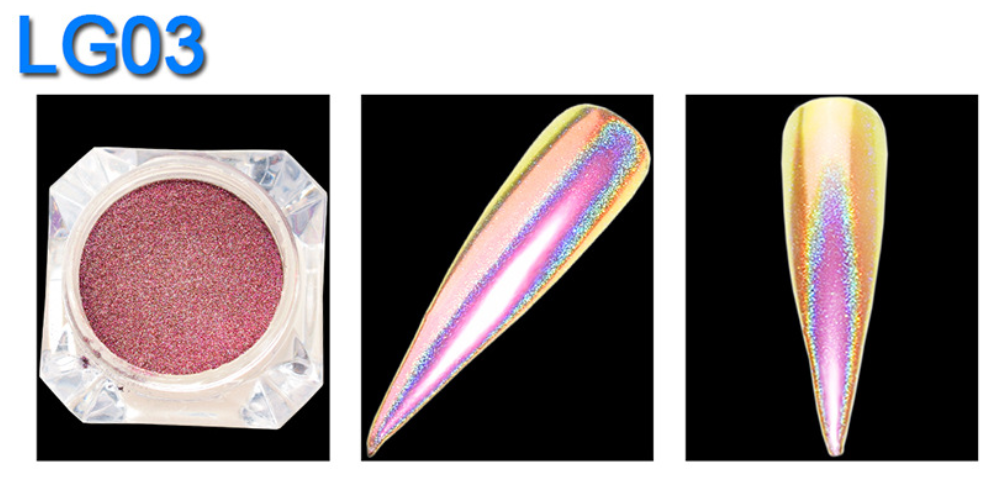 OEM/ODM Yes. Holographic Nail Powder for Poleyster Nails High Standar