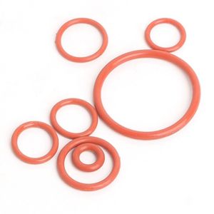 O Ring customization Synthetic Silicone Rubber Seal Ring Self Lubricating