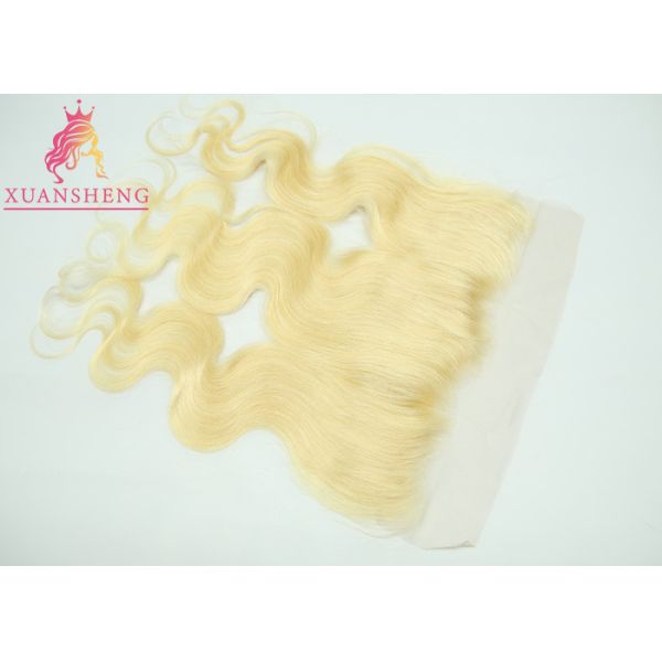Raw Virgin Hair 613 Blonde Hair Weave Lace Frontal Body Wave 13*4 Hair Frontal
