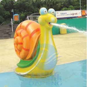 Animal Style Water Splash Pad Children Play Pool Snail Water Spray Games 1.2m