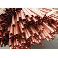 China Seamless / Welded Copper Alloy Tube 0.3 - 9mm Thickness ASTM B280/68 C12200 for sale