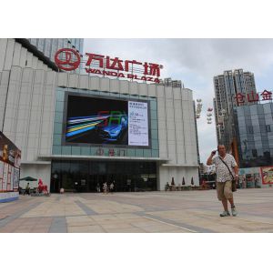 Wall Attached Waterproof LED Display SMD2727 1R1G1B Outdoor LED Video Wall