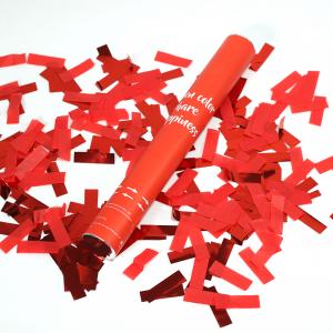 Quality 30cm Wedding Party Confetti Cannon Popper Red Heart Rose Petal for sale