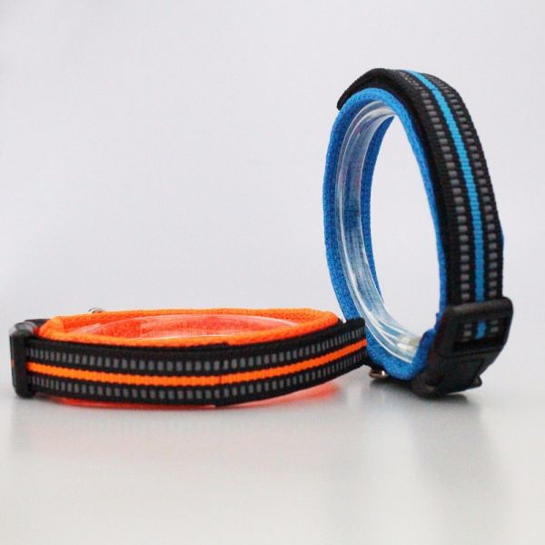 Buy Hot Pin Safety Natural Nylon Environmental Dog Collar Inflatable Protective at wholesale prices