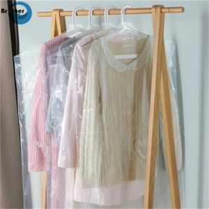 Clear LDPE Garment Dust Cover Bag for Dress