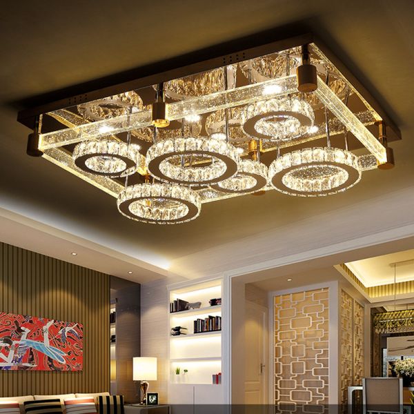 Buy Cheap suspended crystal ceiling lights for Indoor home Lighting Fixtures (WH-CA-46) at wholesale prices