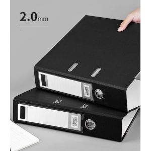 Blue PVC Board FC A4 Lever Arch File Folder Economical Custom Design for Office