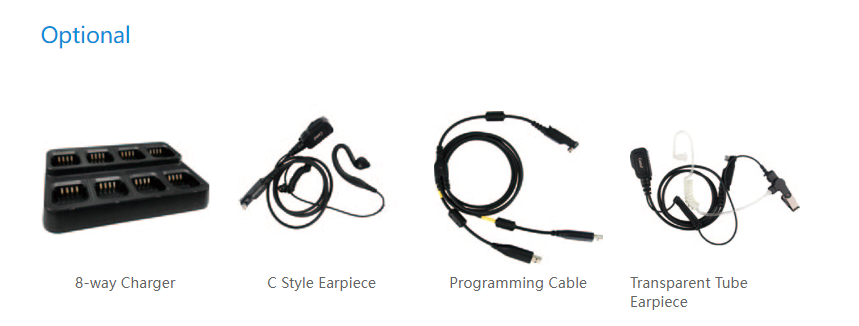 Digital Two Way Radio DH590 Waterproof Dustproof Long Lasting Endurance Recording Optional walkie talkie