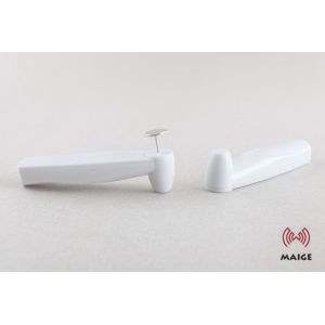 AM 58 KHz Anti Shoplifting Devices Flat Pencil Tag For Shopping Mall