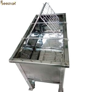 Stainless Steel Beehive Frame Shelf Uncapping Honey Tank Beekeeping Equipments