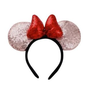 Disney original Plush head band Sequins head band 23cm