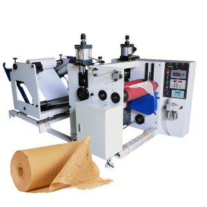 Customizable Honeycomb Paper Wrapping Cutting Machine with Video Outgoing