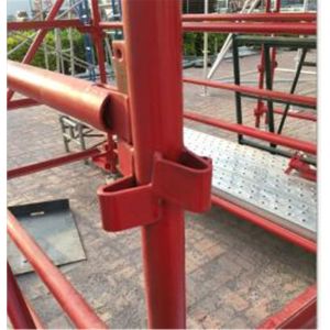 Quality Sheet Roll Forming Machine Galvanized Ringlock Scaffolding Base Collar Welding Machine for sale