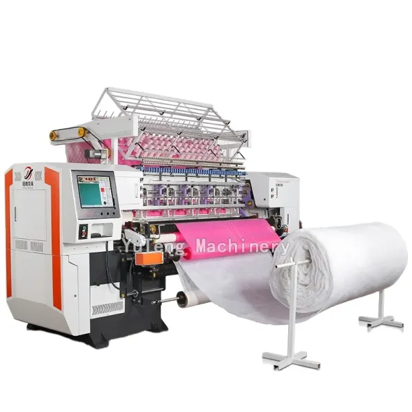 Computerized Lock Stitch Quilting Machine For Textile Production 1650mm/2450mm Sewing Width