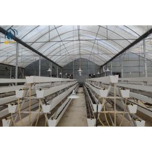 Farm Vertical PVC NFT Gully Planting Troughs Agriculture Vegetable Growing