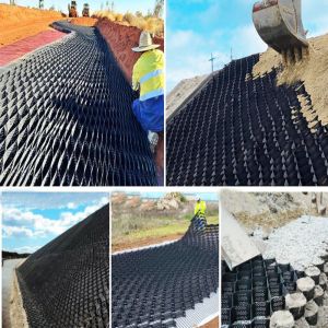 75mm Geocell For Soil Stabilization Strong And Reinforcement