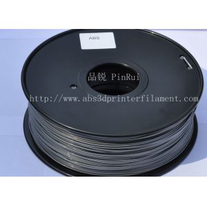 Quality High strength ABS 3d Printer Filament 1.75mm Silver Filament Materials for sale