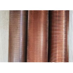 CU DHP Heat Exchanger Fin Tube Piping For Seawater Cooling And Distillation