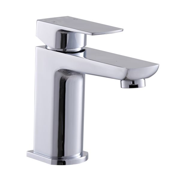 Buy Simple Stylish Contemporary Bath Mixer Taps Brass Chrome Finish at wholesale prices