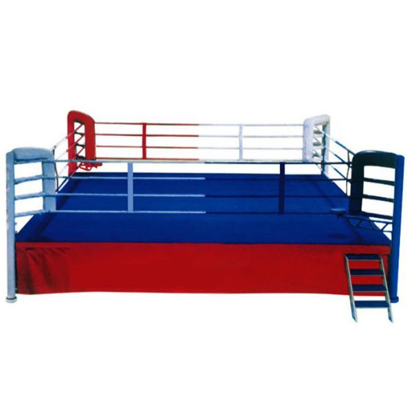 Logo Printed Boxing Exercise Equipment 5m*5m International Floor Boxing Ring