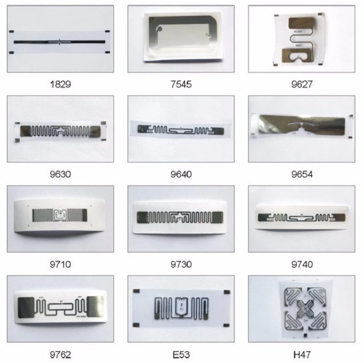 Waterproof Disposable UHF RFID Tag Sticker , Jewelry RFID Label Tag