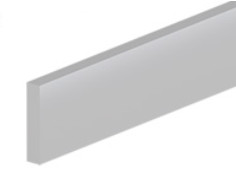 Extrusion Aluminum Flat Busbar LP - 0560 0.7mm Thickness