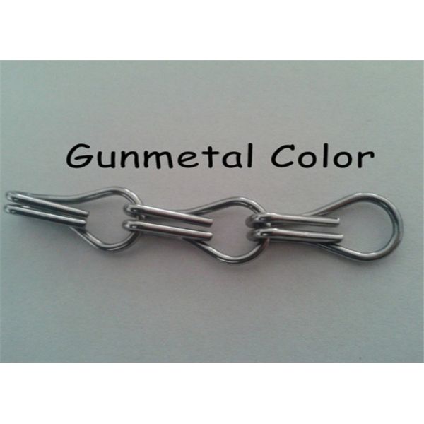 Vertical Hanging Anodizing Finished Chain Door Fly Screen