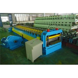 20 Stations Silo Roll Forming Machine with Wire-electrode cutting Punching