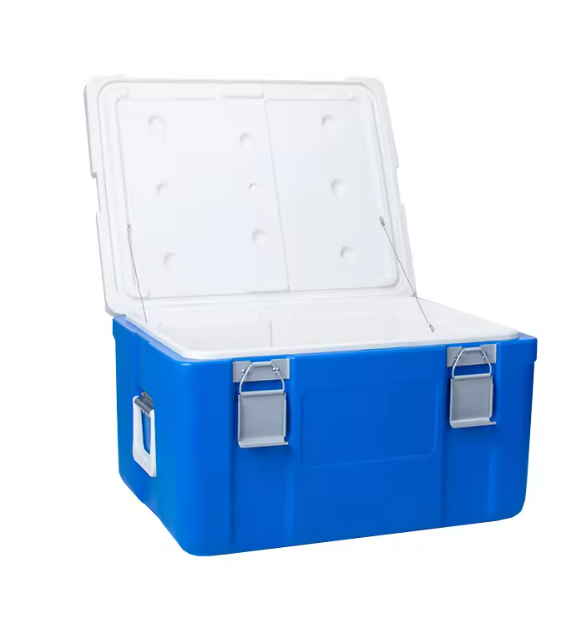 Portable Ice Cooler Box with 36~48h Cold Storage Time 8kg Single Gross Weight