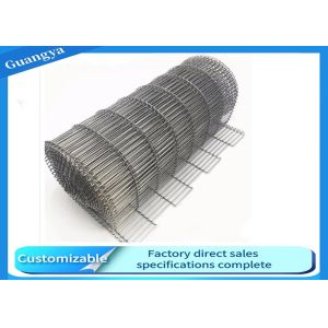 Argon Welding 5.64mm Pitch Woven Wire Mesh Conveyor Belt