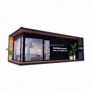 Modern Design Prefabricated Wooden Container House Expandable Office with Steel