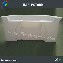 Light Up Luminous LED Bar Counter Mobile IP65 Water Resistant